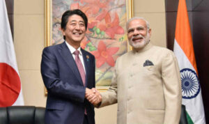 Shinzo's Relations with India, Japanese Politics and Diplomacy, Quadrilateral Security Talks India, India and Japanese market, Doklam Crisis