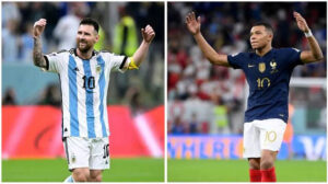 FIFA WC 2022 Messi Mbappe