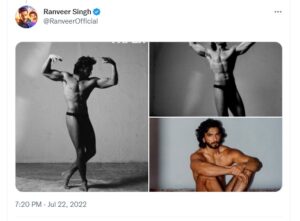 Ranveer Singh tweet