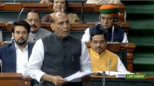 Rajnath Singh Parliament 