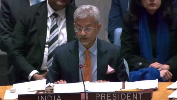 S Jaishankar UNSC