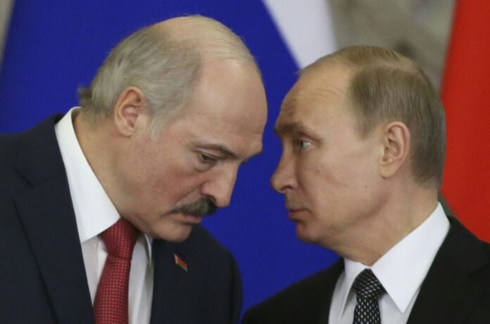 Putin and Aleksandr lukashenko