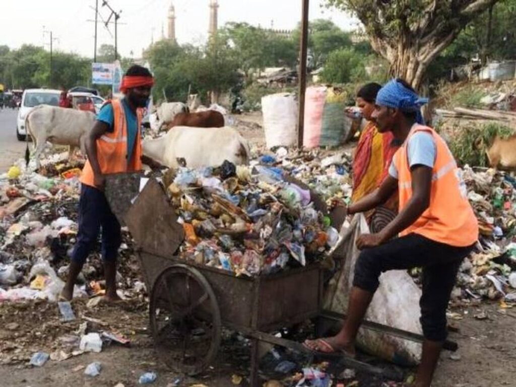 इनका मुख्य काम कूड़ा बिन्ना हैं,और जगह-जगह सफाई करना