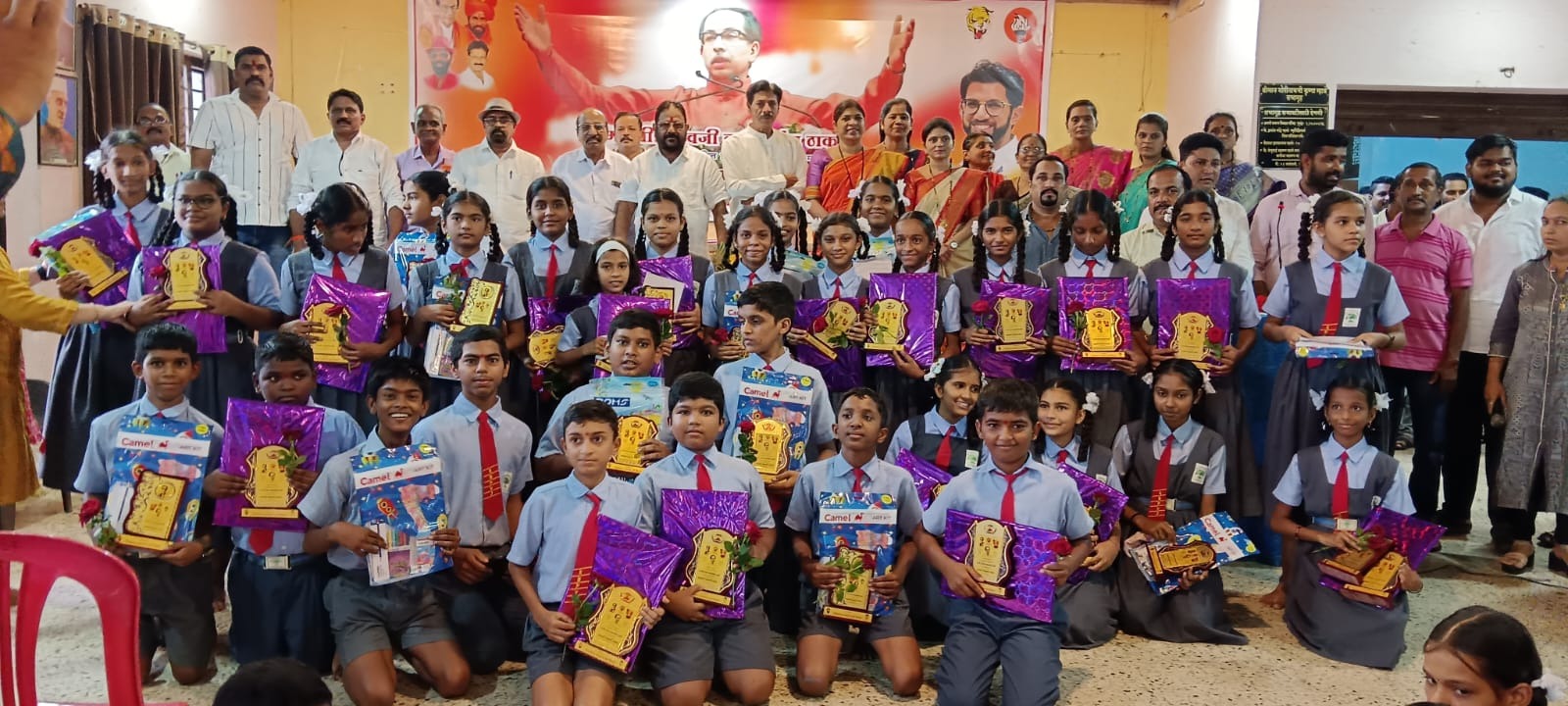 उद्धवज ठाकरे के जन्मदिन पर नायगांव में कार्यक्रम का आयोजित