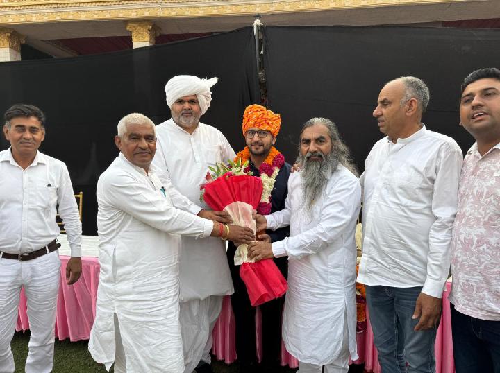दीपक गोदारा की IAS परीक्षा में सफलता पर दिल्ली देहात द्वारा भव्य अभिनंदन समारोह आयोजित