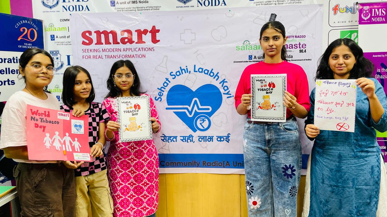 विश्व तंबाकू निषेध दिवस पर सलाम नमस्ते में कार्यक्रम!
