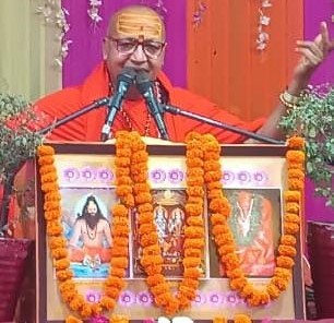 श्रीराम कथा में राम जन्मोत्सव धूमधाम से मनाया गया